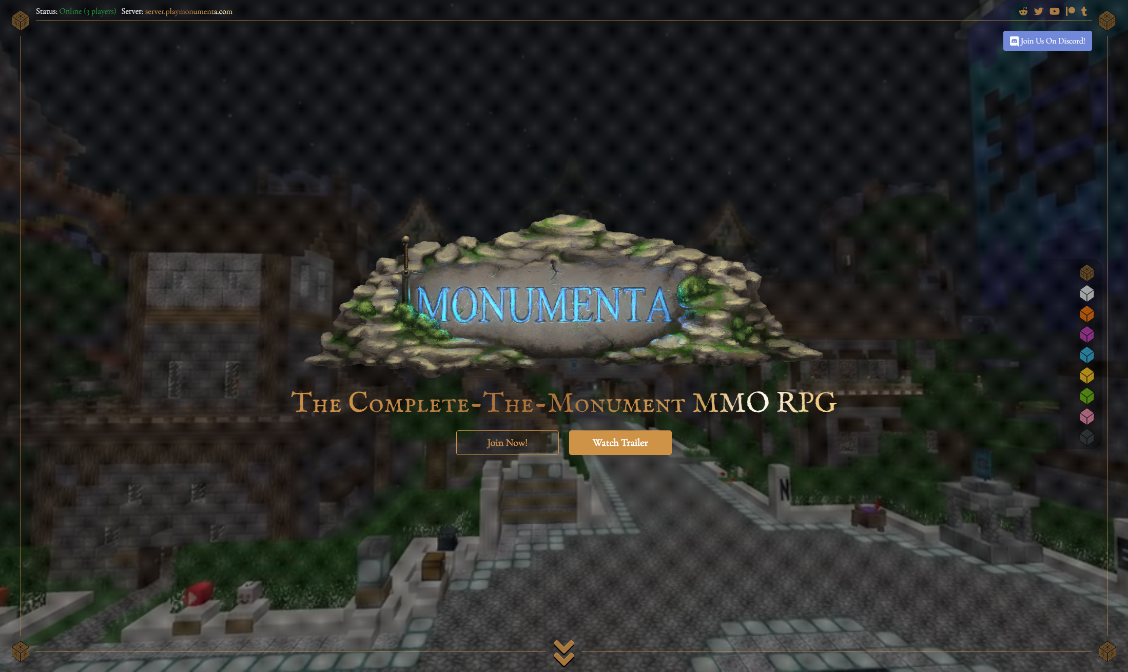 Monumenta - The Complete-The-Monument MMO RPG